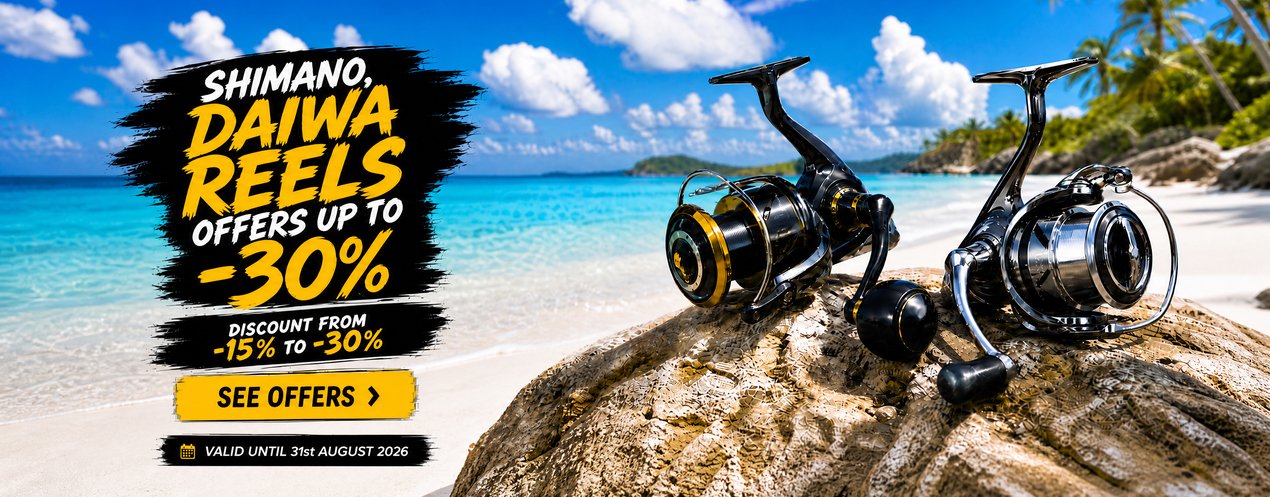 UP TO -30% REELS
