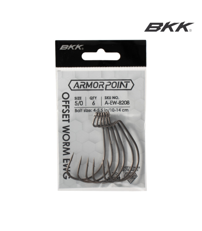 Офсетни куки BKK ARMORPOINT OFFSET WORM EWG (Refil Pack)