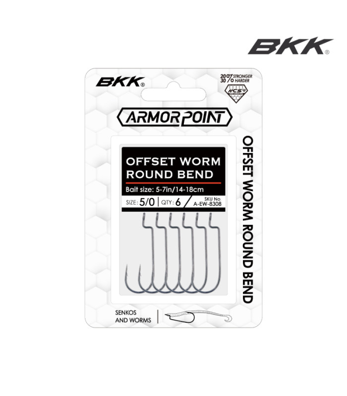 BKK ARMORPOINT OFFSET WORM ROUND BEND