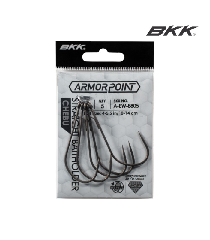 Kуки BKK ARMORPOINT-STRAIGHT BAITHOLDER-CHEBU
