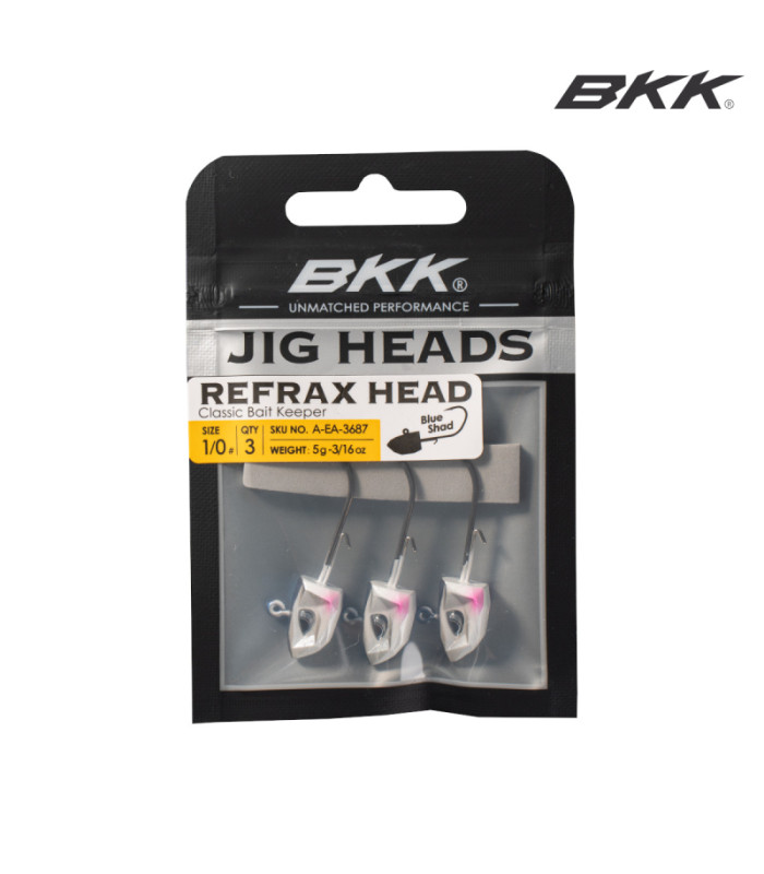 BKK REFRAX JIG - BLUE SHAD