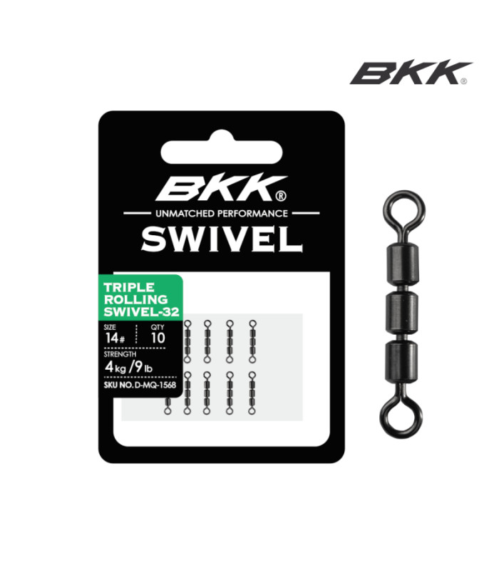BKK TRIPLE ROLLING SWIVEL-32