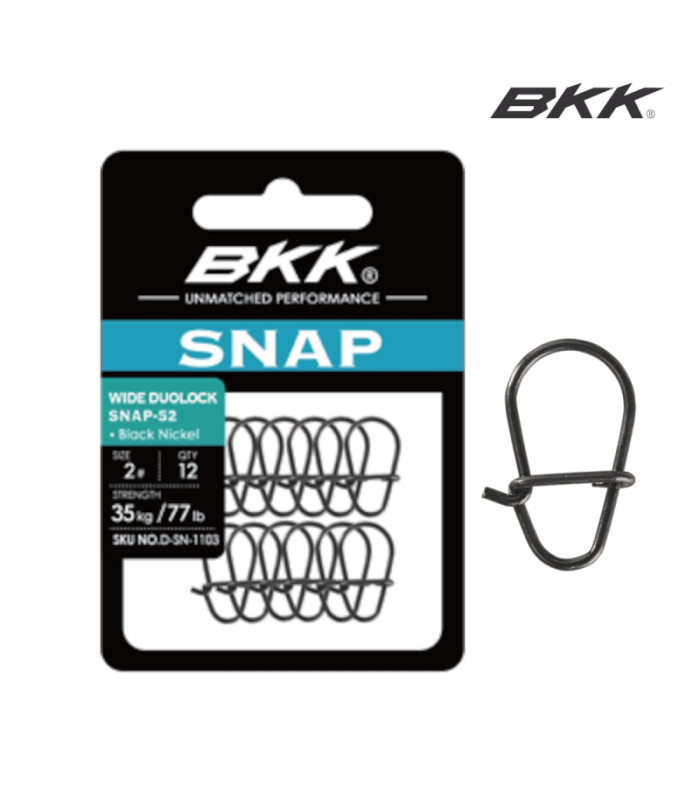 Бързи връзки BKK WIDE DUOLOCK SNAP-52 BN
