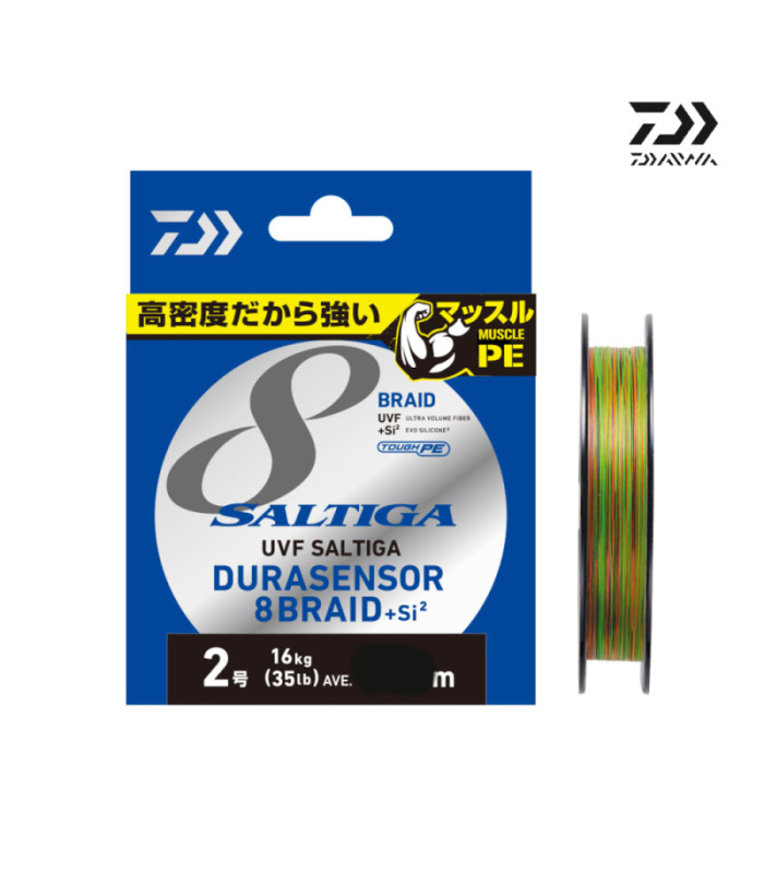 Плетено влакно DAIWA UVF SALTIGA DURASENSOR X8+Si2 300m 5C