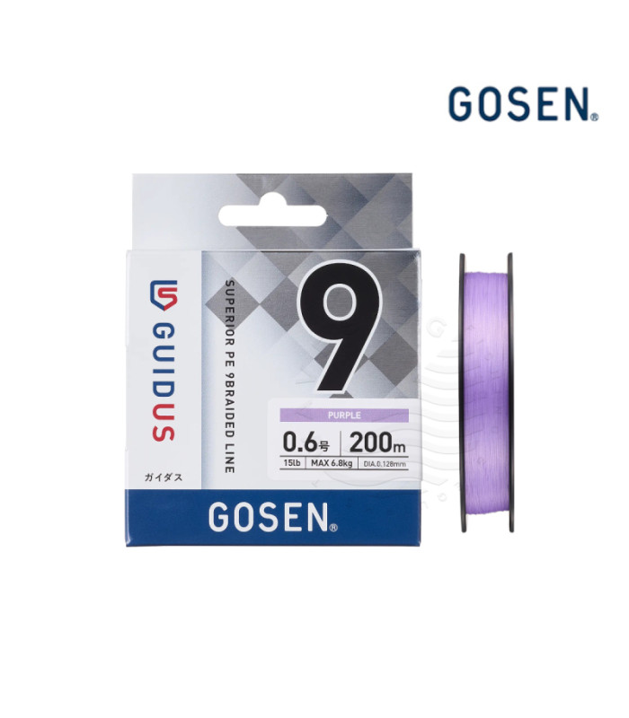 GOSEN GUIDUS PE×9 200m PURPLE
