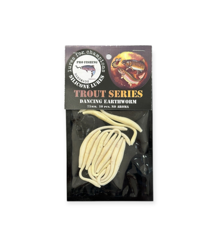 Силиконов танцуващ земен червей DANCING EARTHWORM 75мм