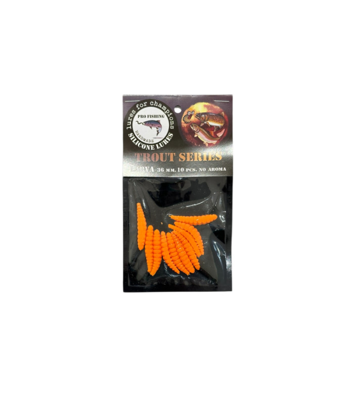 Силиконова примамка LARVA 36мм