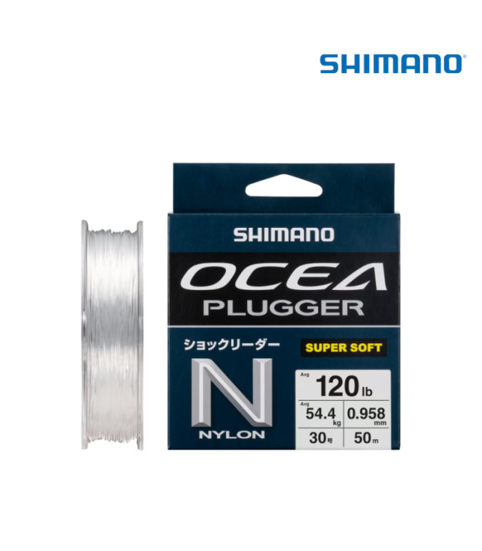 Шоклидер SHIMANO OCEA PLUGGER NYLON LEADER