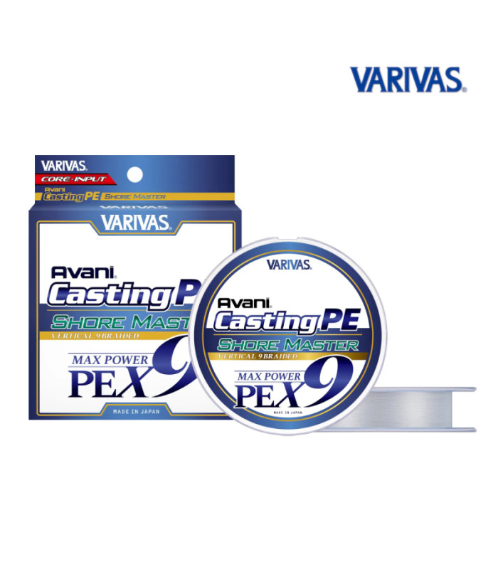 VARIVAS AVANI CASTING PE MAX POWER X9 SHORE MASTER 200m