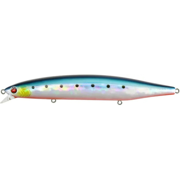 Leurre Flottant Bassday LOGS 124F HH-490 - 124mm 22.6g - Avec Grelot - Mer