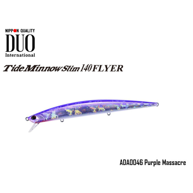 Duo Tide Minnow Flyer Slim 140 – Leurre Coulant ACC0170 – Neuf