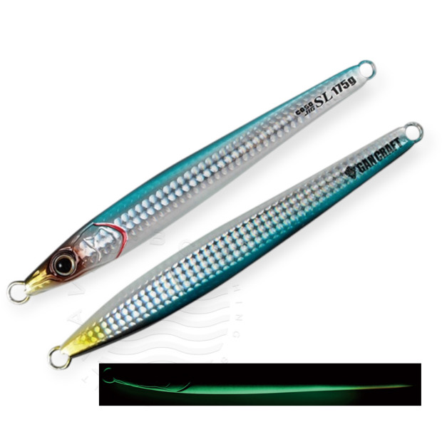 Gan Craft Metal Jig Coso 30g – Couleur 04 – Leurre De Pêche Mer