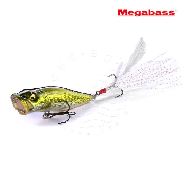 Leurre Megabass Pop X 1/4oz 64mm – Topwater Occasion – Pêche Carnassier