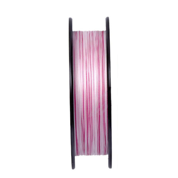 X-Braid Upgrade X4 Fishing Line - 100m PE Line | High Density Construction | Orchid White With Pink Markers