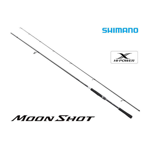 SHIMANO 21 MOONSHOT S96MH - 2,90m - PLUG 10 - 52g - JIG MAX60g