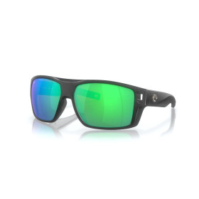 Слънчеви очила COSTA DIEGO MATTE BLACK GREEN MIRROR 580G