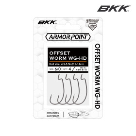Офсетни куки BKK ARMORPOINT OFFSET WORM WG HD