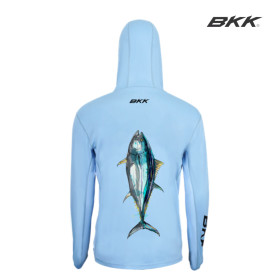 UV блуза с качулка BKK HOODED LONG SLEEVE PERFORMANCE SHIRT BRAND VALUES TUNA