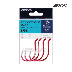 Куки за стръв BKK HOOKS RED OCTOPUS BEAK