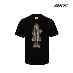 Тениска BKK SHORT SLEEVE CASUAL SHIRT BRAND VALUES BASS - BLACK
