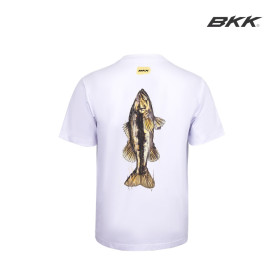 Тениска BKK SHORT SLEEVE CASUAL SHIRT BRAND VALUES BASS - WHITE