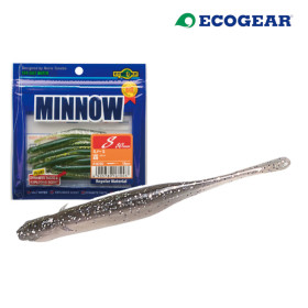 Силикон ECOGEAR MINNOW S 3-1/2inch 80mm