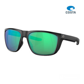 Слънчеви очила COSTA FERG MATTE BLACK GREEN MIRROR 580G
