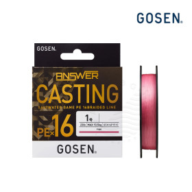 GOSEN ANSWER CASTING PE×16 200m PINK