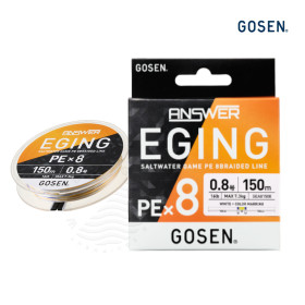 Плетено влакно GOSEN ANSWER EGING PEx8 150m