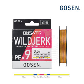 GOSEN ANSWER WILD JERK PE×9 SINKING 200m