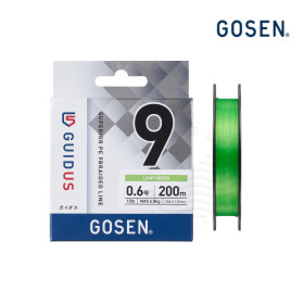 GOSEN GUIDUS PE×9 200m LIGHT GREEN