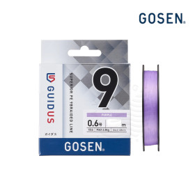 Плетено влакно GOSEN GUIDUS PE×9 300m PURPLE
