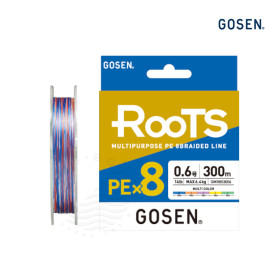 GOSEN ROOTS  PE×8 300m - MULTI COLOR