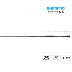SHIMANO SEPHIA SS S76МL 2,29m 1,8 - 3,8Egi