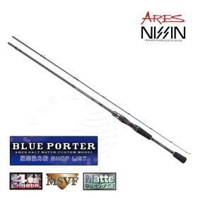 Въдица ARES BLUE PORTER VESTA-BASS  BML 6'1" 2,07m 5-15g
