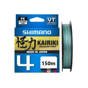 Плетено влакно SHIMANO LINE KAIRIKI 8 MULTI COLOR - 150m