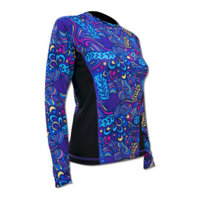 Дамска блуза с UV защита TORMENTER SPF50 LADIES SHIRT PRINT REEF