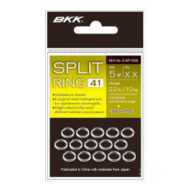 BKK HOOKS SPLIT RING-41