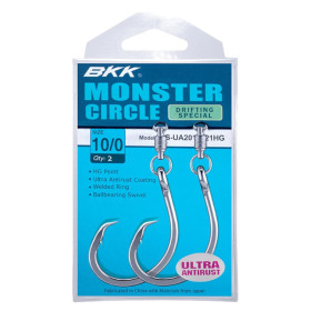 Единична кука за стръв BKK HOKS MONSTER CIRCLE (D. Special)