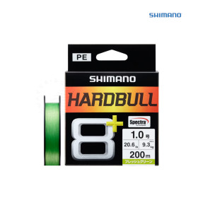 SHIMANO HARDBULL 8+ FLASH GREEN 200m