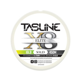TASLINE ELITE WHITE SOLID 450m