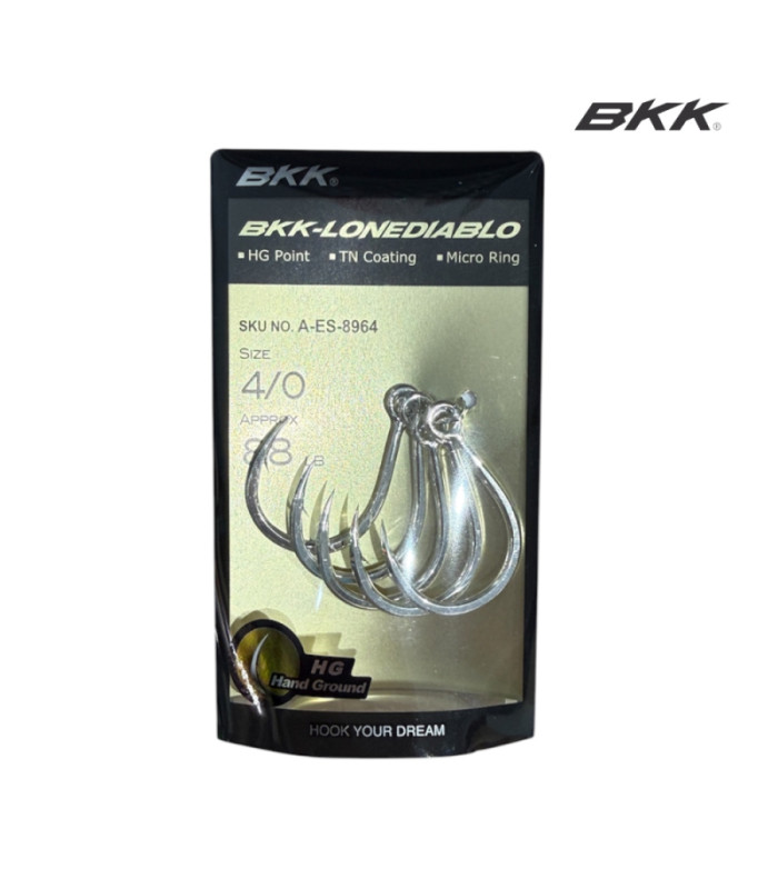 Единични куки BKK LONE DIABLO BT