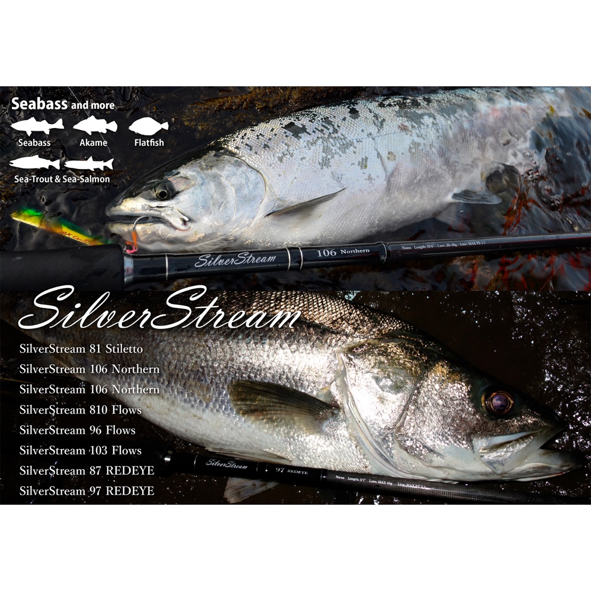 RIPPLE FISHER SILVER STREAM RED EYE 97 NANO - Spinning