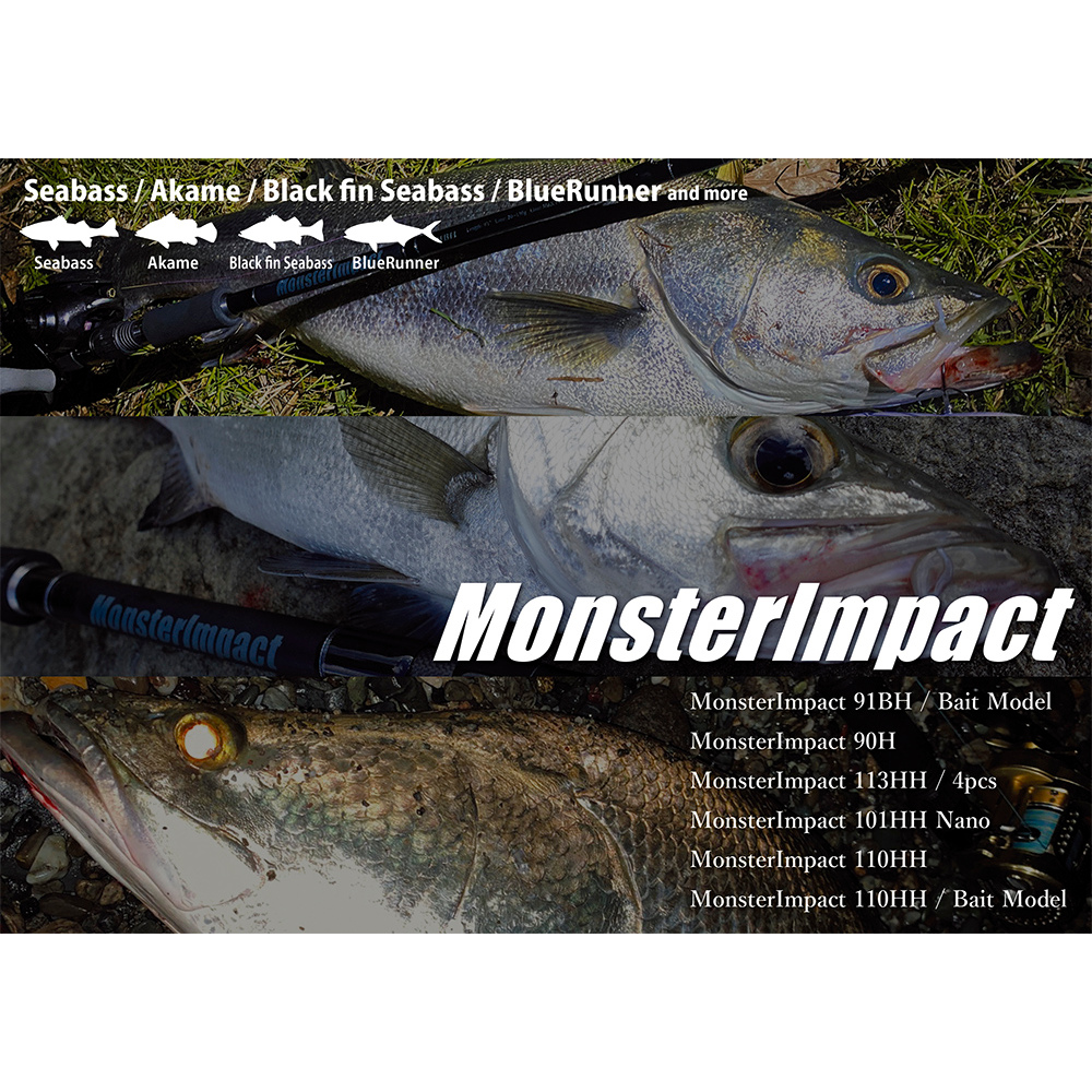 リップルフィッシャー MonsterImpact 101HH Nano - フィッシング